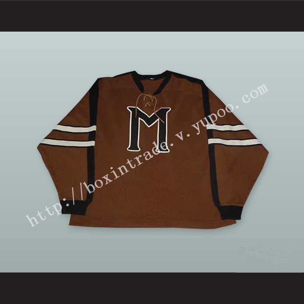 Scott Grimes Birdie Burns 20 Mystery Alaska Hockey Jersey