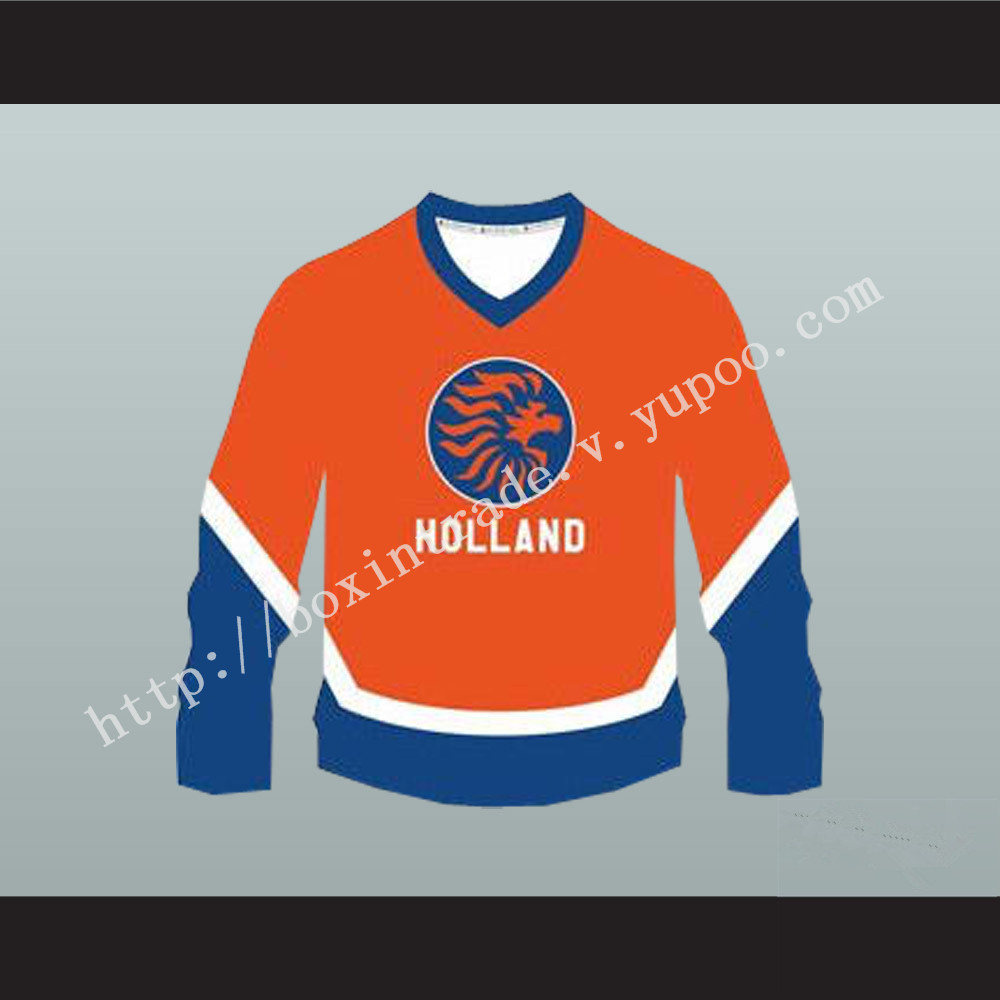 Netherlands Holland National Team Hockey Jersey