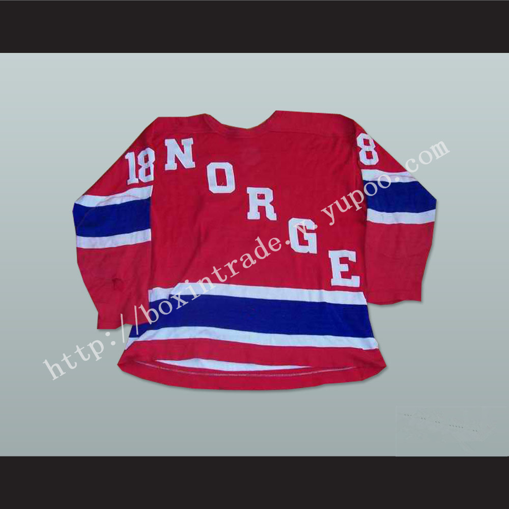 Norway National Team Hockey Jersey