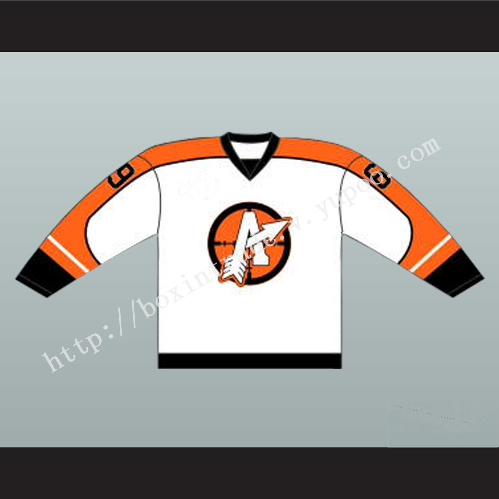 Doug 'The Thug' Glatt 69 Orangetown Assassins Hockey Jersey Goon White