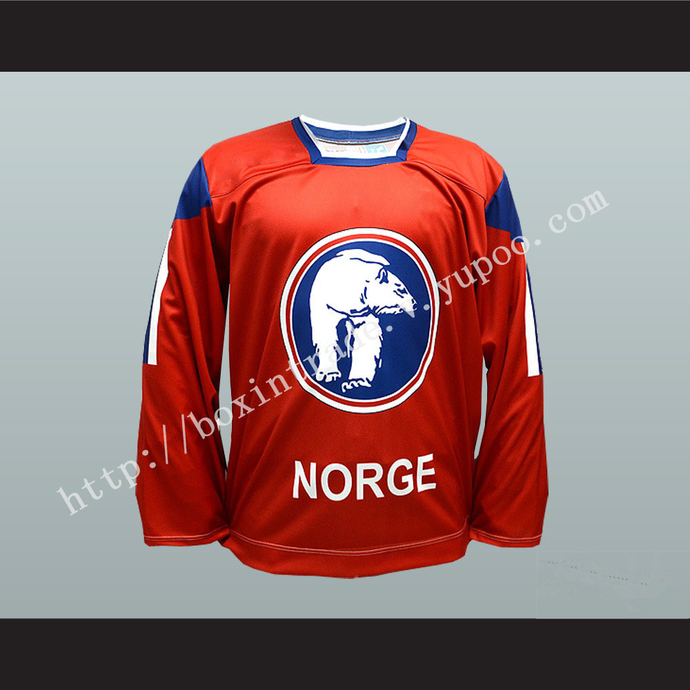 Per-Age Skroder Team Norway Hockey Jersey Red