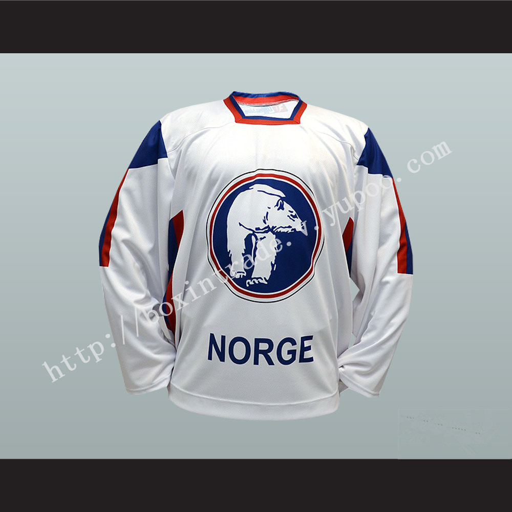 Per-Age Skroder Team Norway Hockey Jersey White