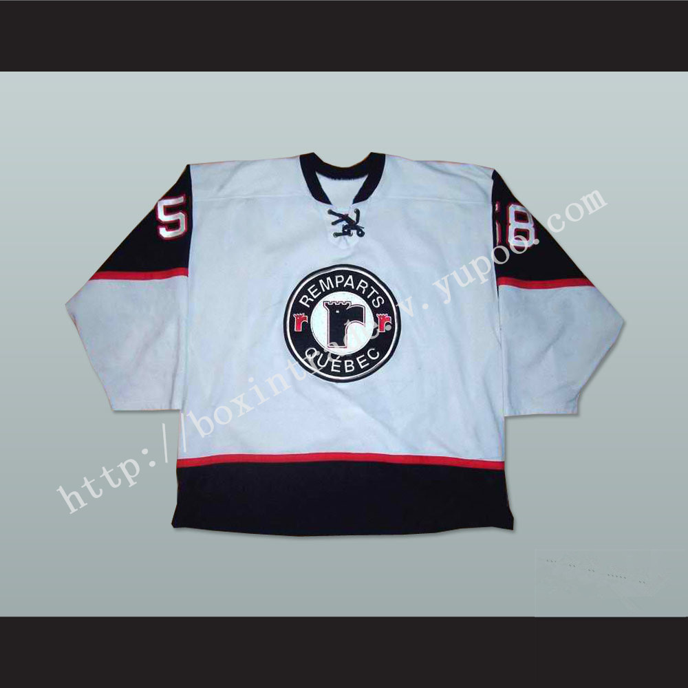 Quebec Remparts Gray Hockey Jersey