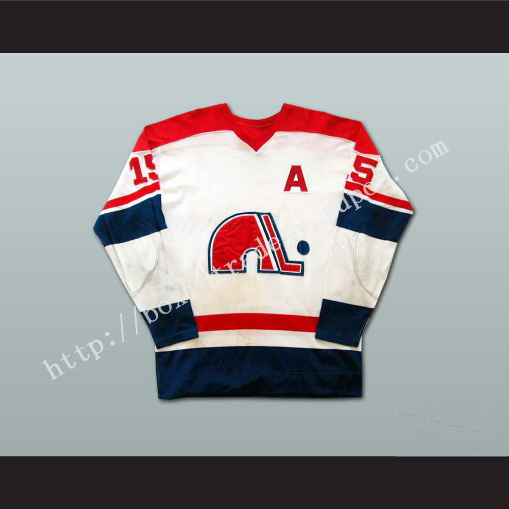 Rene Leclerc Quebec Nordiques Hockey Jersey