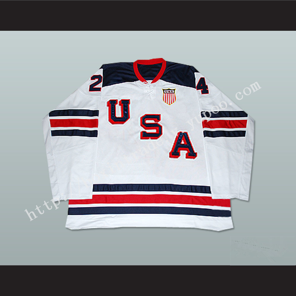 Ryan Callahan 24 USA National Team Hockey Jersey 1960 Tribute Style