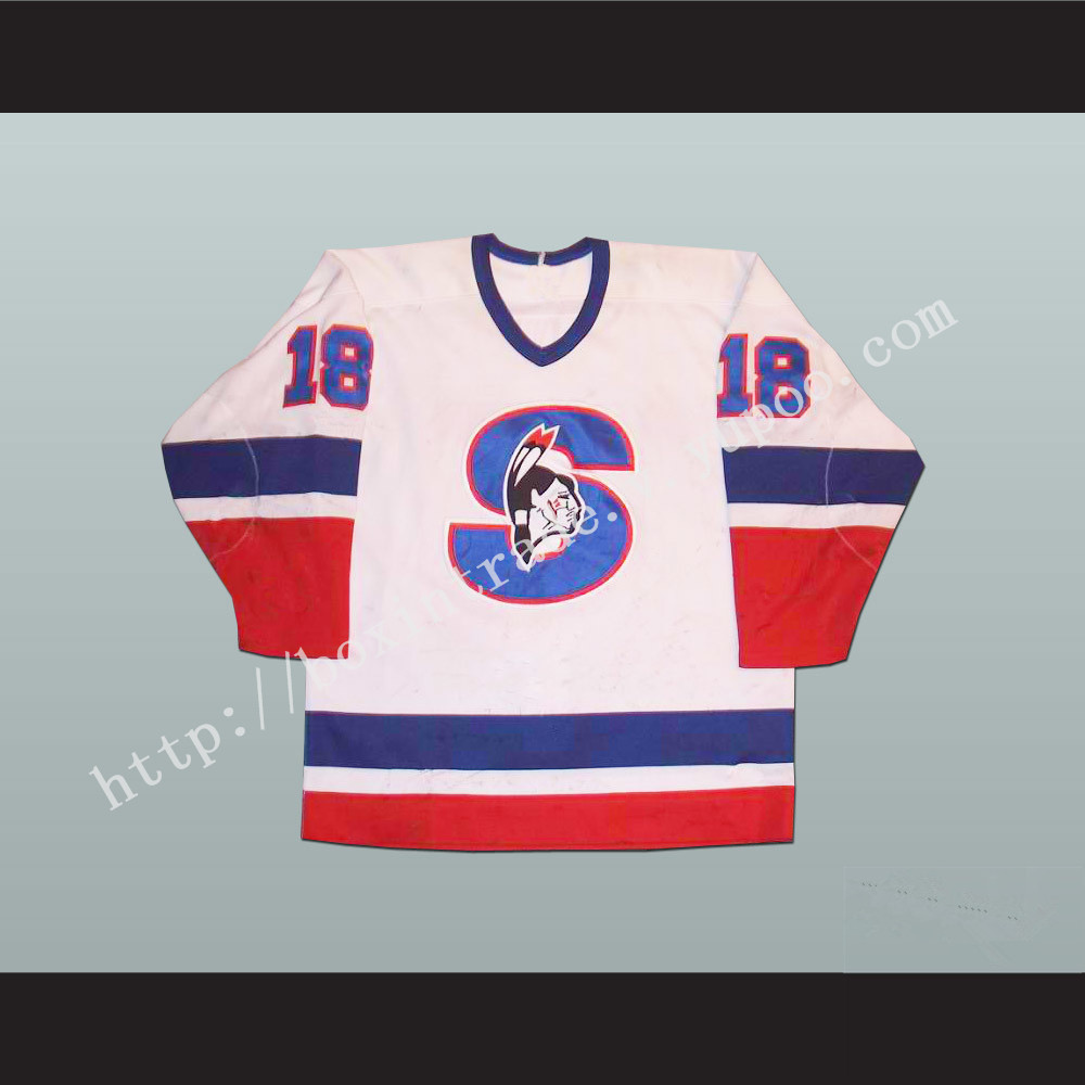 Ari Haanpaa Springfield Indians Hockey Jersey