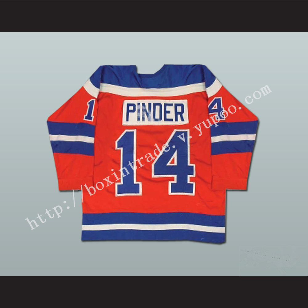 Gerry Pinder San Diego Mariners Hockey Jersey