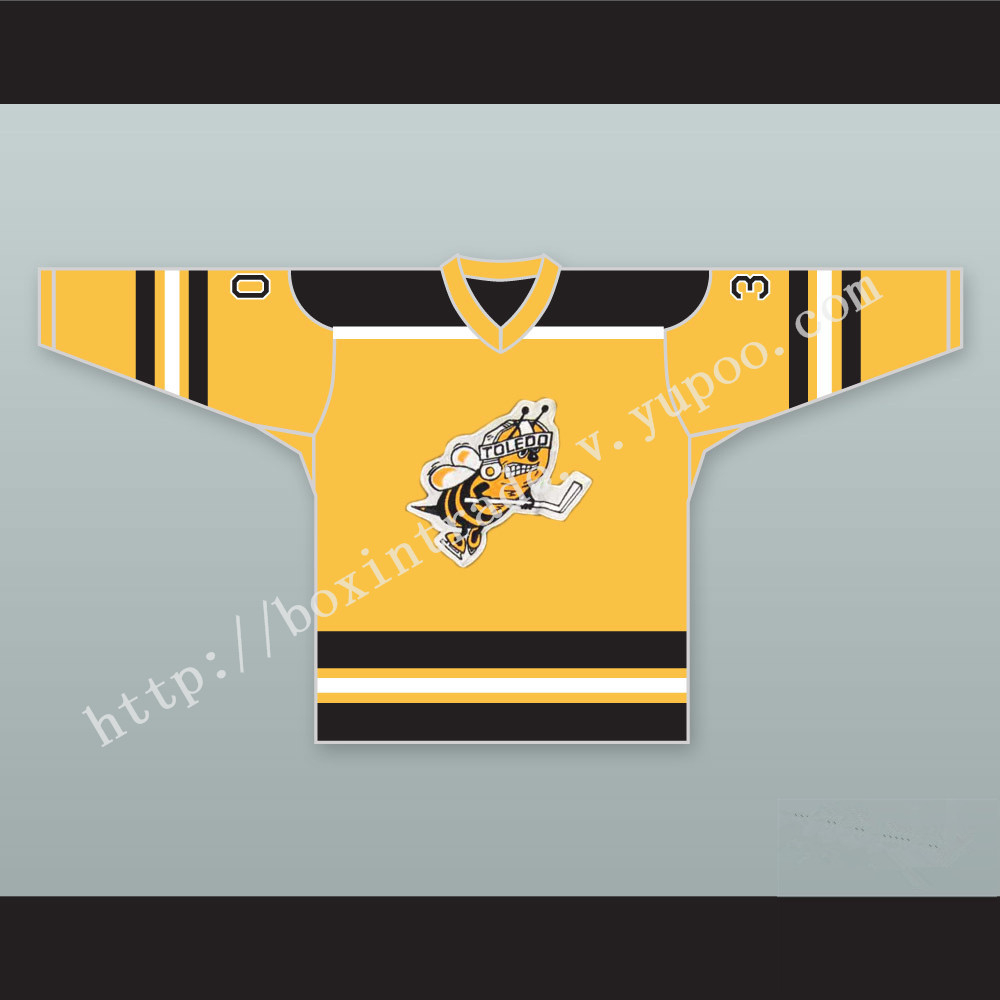 Toledo Hornets Yellow Hockey Jersey