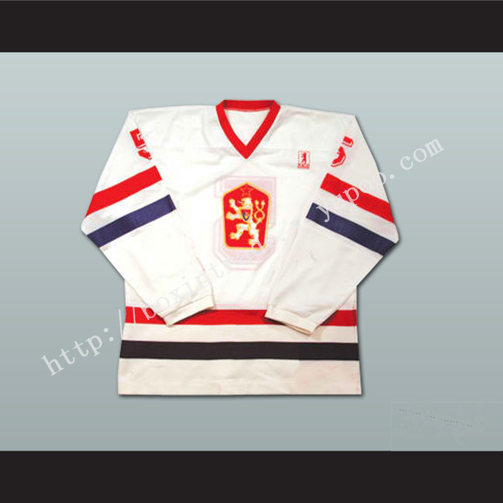 Team Czechoslovakia Suchanek 5 Hockey Jersey