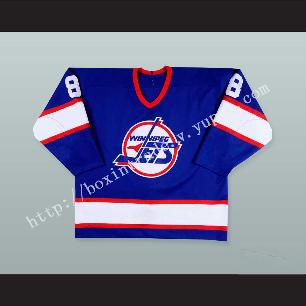 Teemu Selanne 8 Winnipeg Jets Hockey Jersey