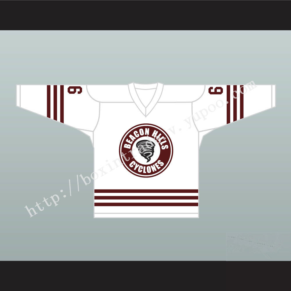 Danny Mahealani 6 Beacon Hills Cyclones Hockey Jersey Teen Wolf TV Series White