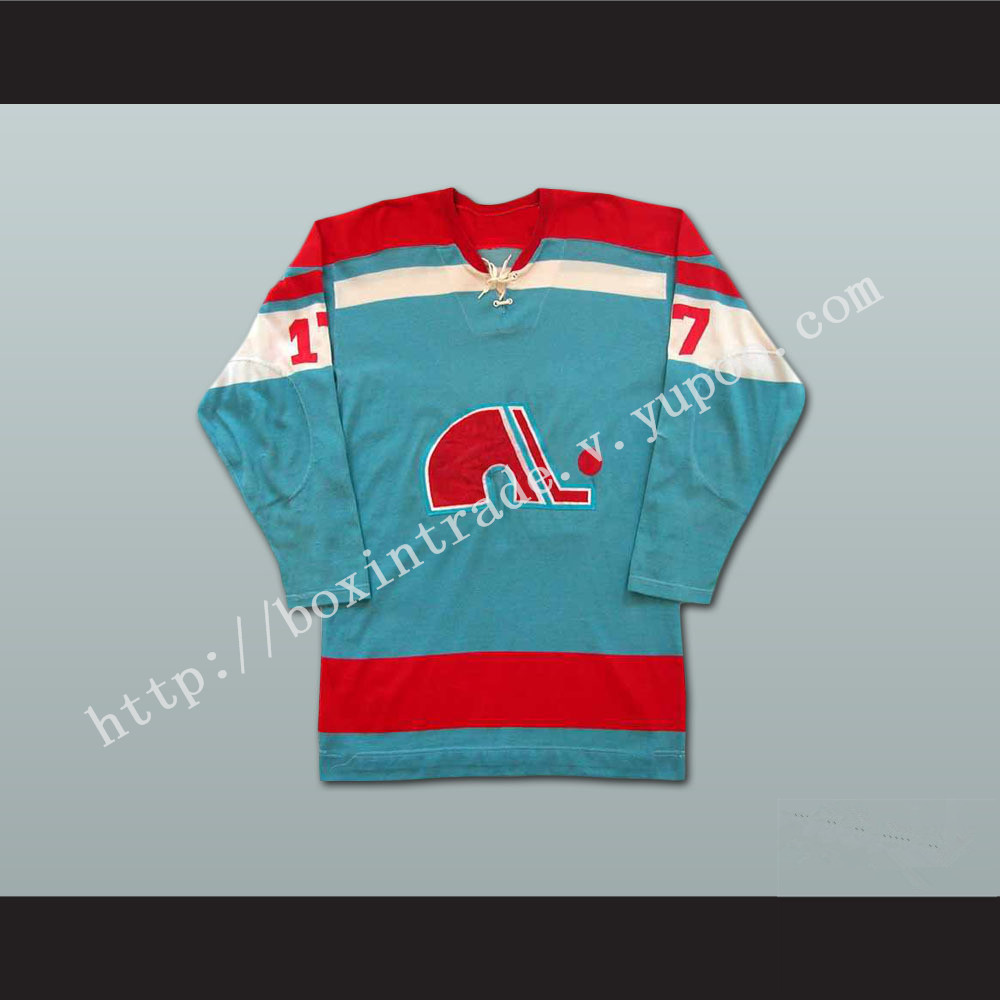 Yves Bergeron WHA Quebec Nordiques Hockey Jersey