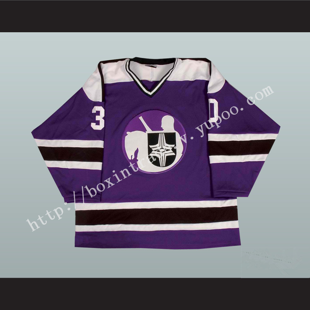 Gerry Cheevers WHA Cleveland Crusaders Hockey Jersey