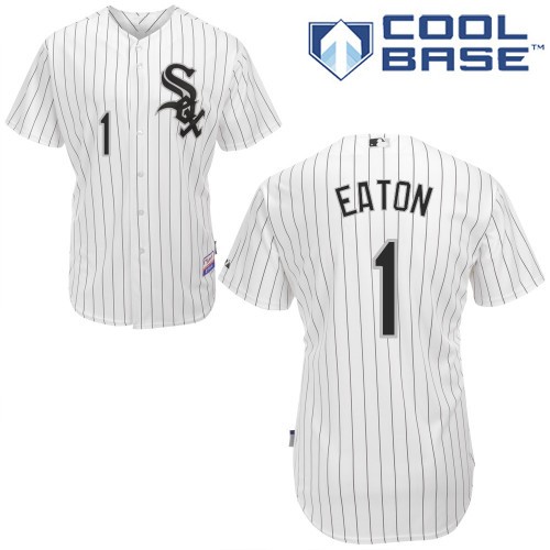 Adam Eaton Chicago White Sox #1 Home Big And Tall Cool Base Jersey - White