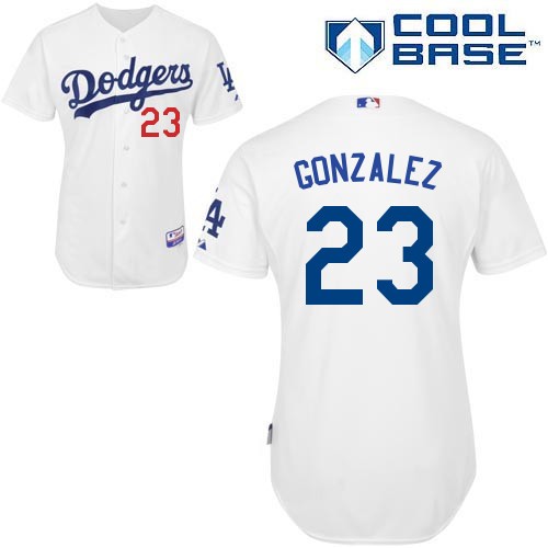 Adrian Gonzalez Los Angeles Dodgers #23 Home Big And Tall Cool Base Jersey - White