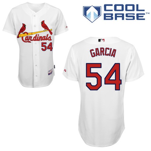 Jaime Garcia St. Louis Cardinals #54 Home Big And Tall Cool Base Jersey - White