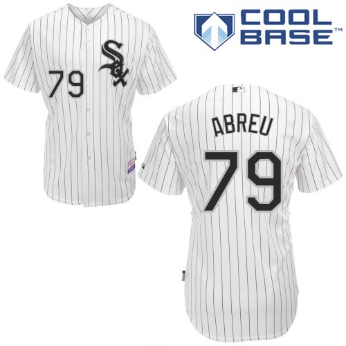 Jose Abreu Chicago White Sox #79 Home Big And Tall Cool Base Jersey - White