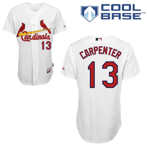 Matt Carpenter St. Louis Cardinals #13 Home Big And Tall Cool Base Jersey - White