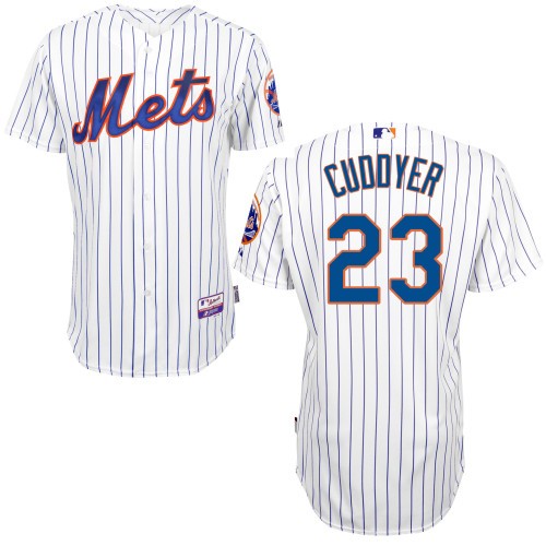 Michael Cuddyer New York Mets #23 Home Big And Tall Cool Base Jersey - White