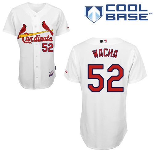 Michael Wacha St. Louis Cardinals #52 Home Big And Tall Cool Base Jersey - White