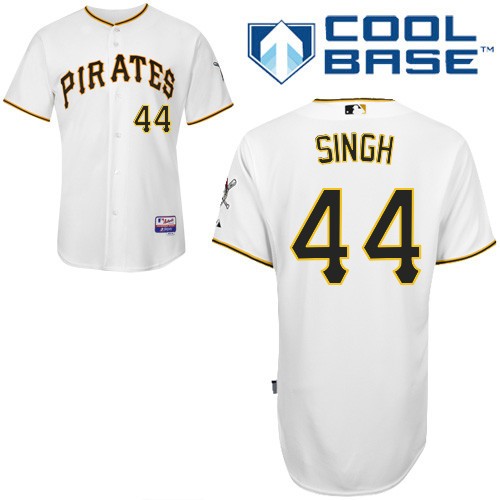 Rinku Singh Pittsburgh Pirates Home Big And Tall Cool Base Jersey - White