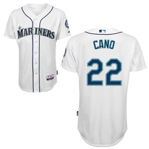 Robinson Cano Seattle Mariners #22 Home Big And Tall Cool Base Jersey - White