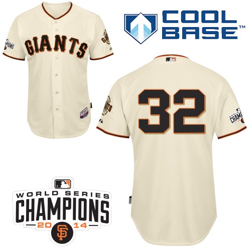 Ryan Vogelsong San Francisco Giants #32 Home Champions Big And Tall Cool Base Jersey - White