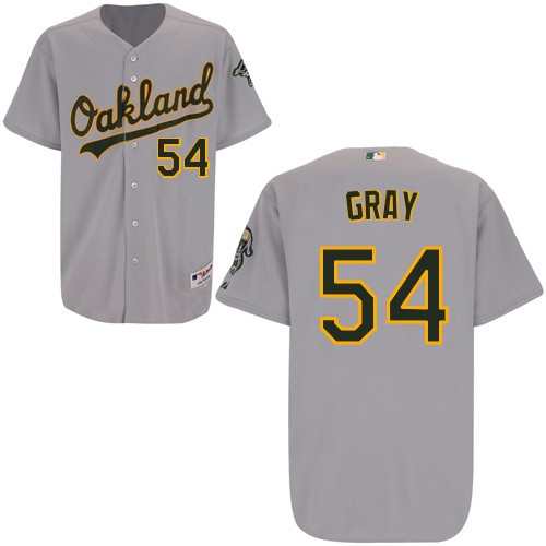 Sonny Gray Oakland Athletics #54 Away Big And Tall Cool Base Jersey - Gray