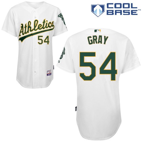 Sonny Gray Oakland Athletics #54 Home Big And Tall Cool Base Jersey - White