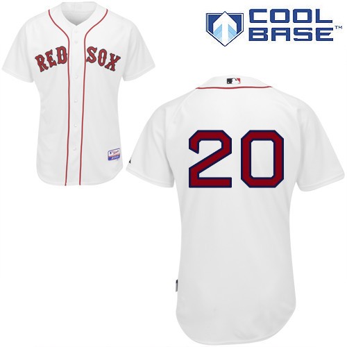 Wade Miley Boston Red Sox #20 Home Big And Tall Cool Base Jersey - White