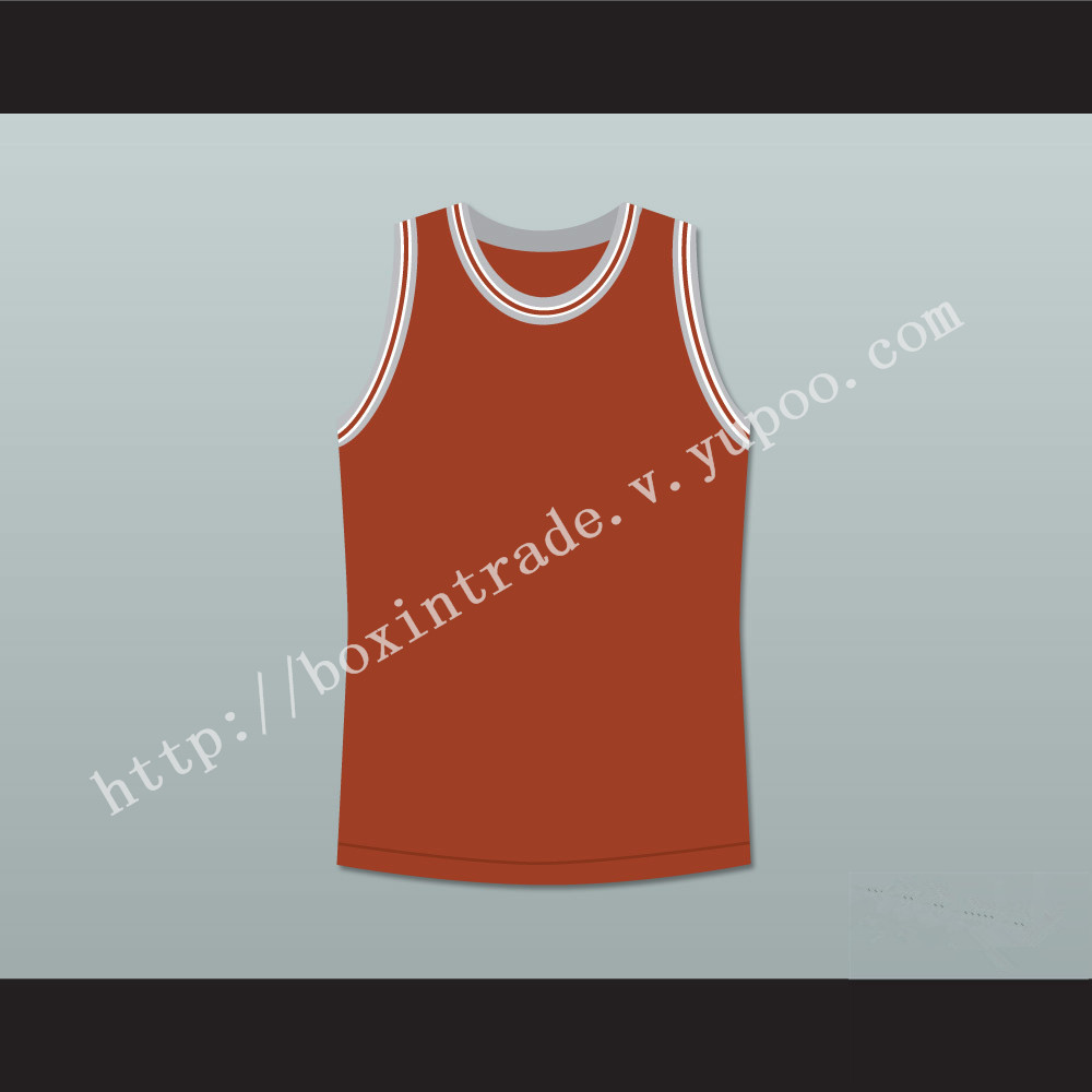 Philip Seymour Hoffman Sandy Lyle Along Came Polly Dark Orange Basketball Jersey