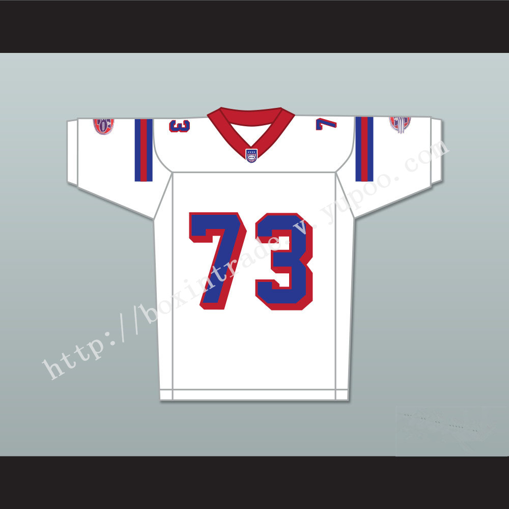 Michael Taliferro Andre Jackson 73 Washington Sentinels Away Football Jersey The Replacements Includes League Patch