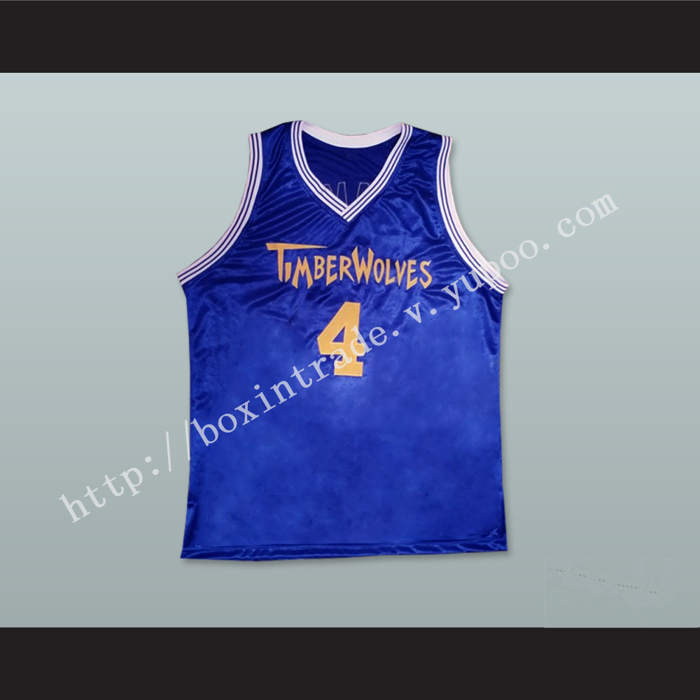 Kevin Zegers Josh Framm 4 Timberwoves Basketball Jersey Air Bud