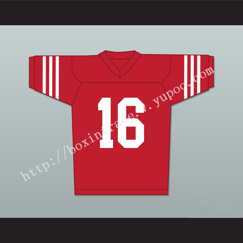 Al Bundy 16 Red Football Jersey Married With Children Ed O' Neill