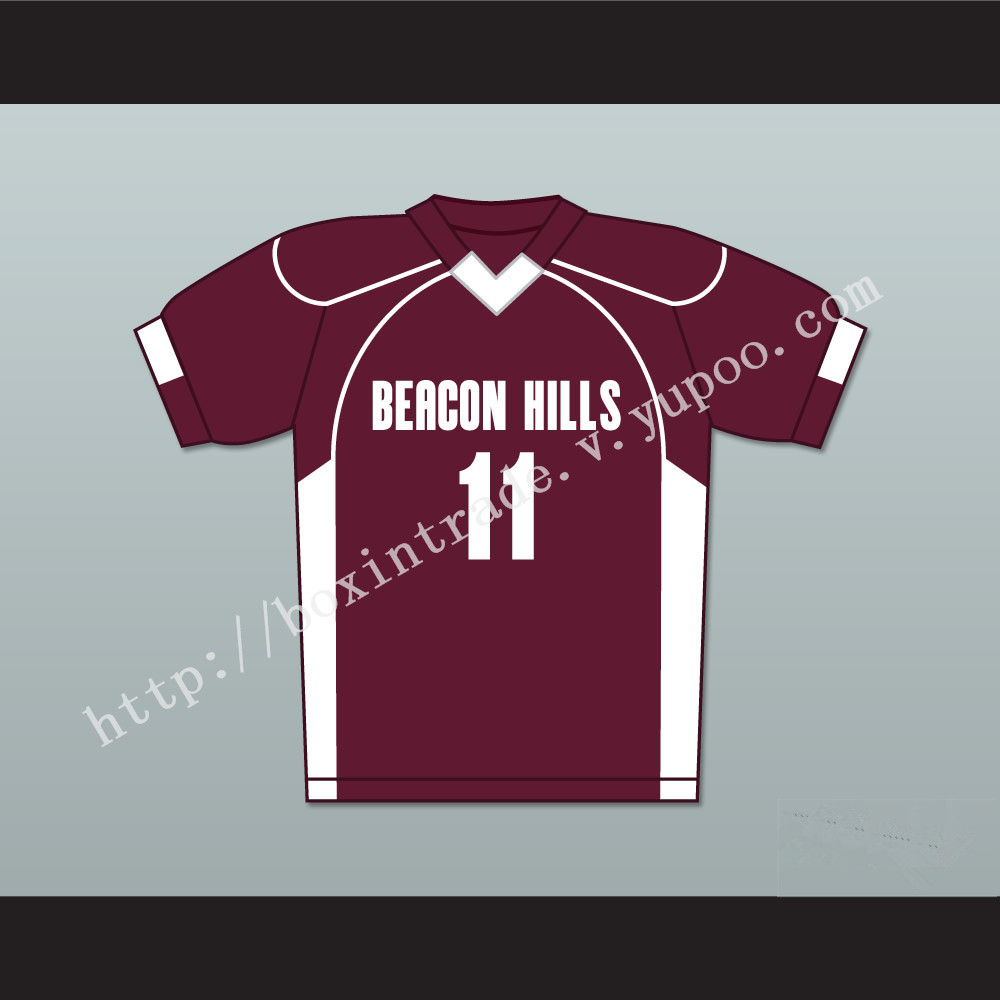 Scott McCall 11 Beacon Hills Cyclones Lacrosse Jersey Teen Wolf