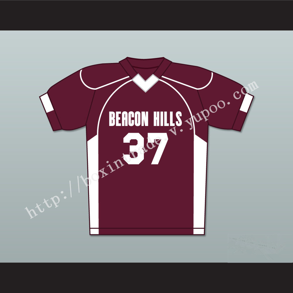 Jackson Whittemore 37 Beacon Hills Cyclones Lacrosse Jersey Teen Wolf