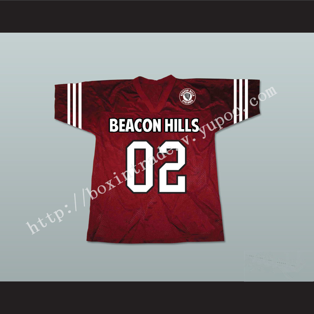 Vernon Boyd 02 Beacon Hills Cyclones Lacrosse Jersey Teen Wolf Includes Patch