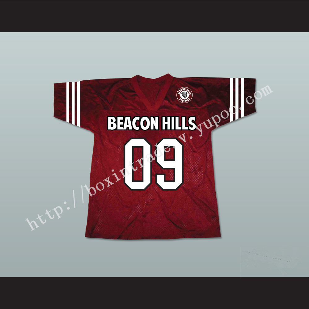 Liam Dunbar 09 Beacon Hills Cyclones Lacrosse Jersey Teen Wolf Includes Patch