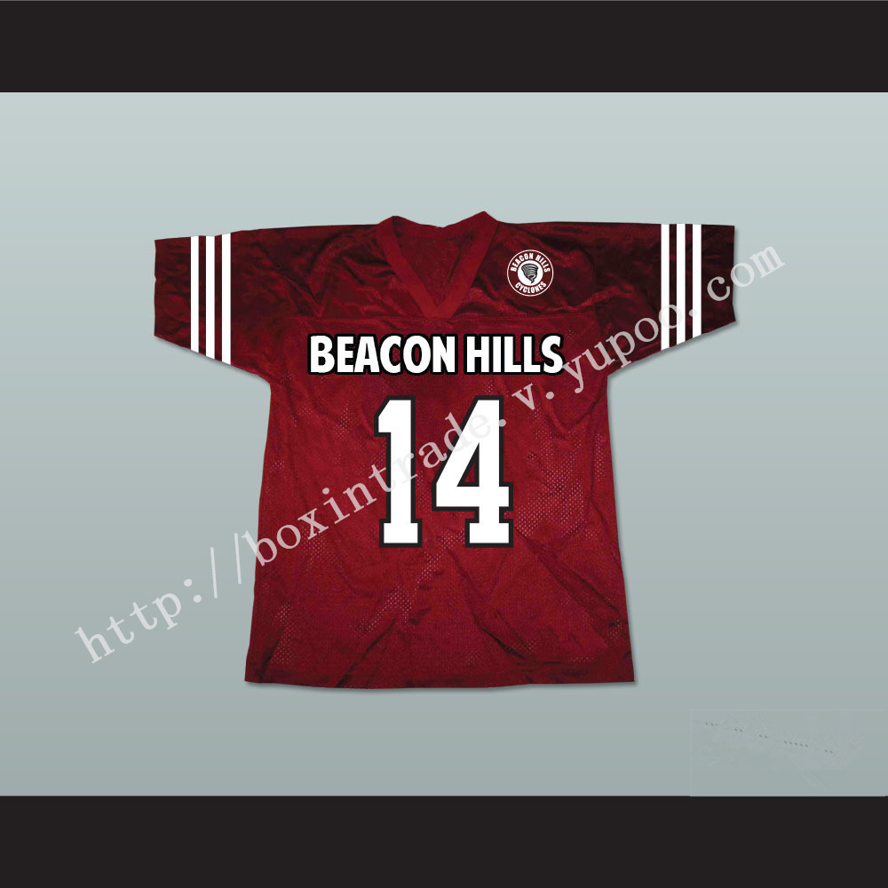 Isaac Lahey 14 Beacon Hills Cyclones Lacrosse Jersey Teen Wolf Includes Patch