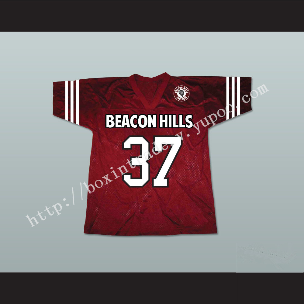 Jackson Whittemore 37 Beacon Hills Cyclones Lacrosse Jersey Teen Wolf Includes Patch