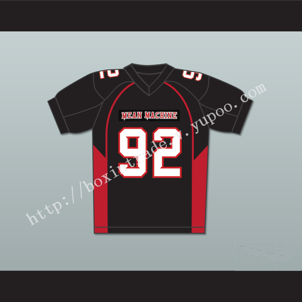 Joey Diaz 92 Anthony 'Big Tony' Cobianco Mean Machine Convicts Football Jersey