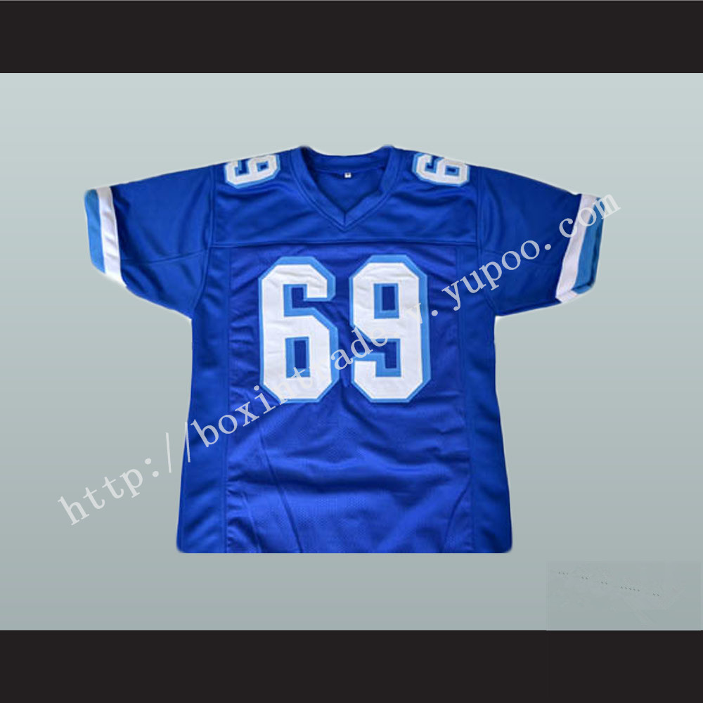 Billy Bob 69 West Canaan Coyotes Football Jersey Varsity Blues