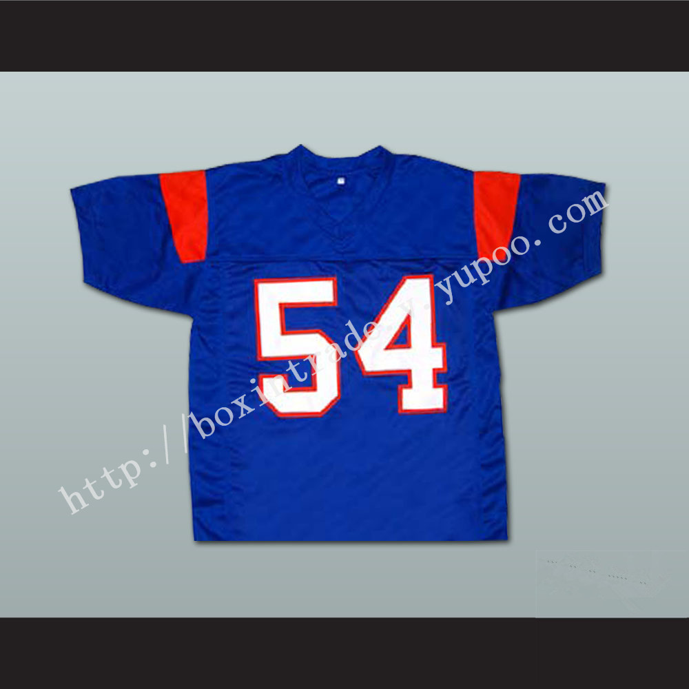 Thad Castle 54 Blue Mountain State Goats Football Jersey Blue