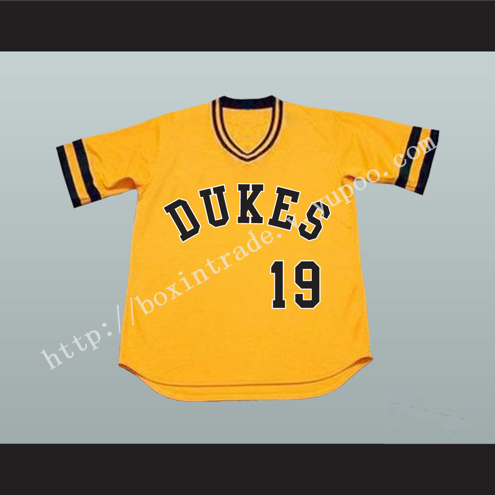 Jason Priestley Brandon Walsh Dukes 19 Baseball Jersey Stitch Sewn New