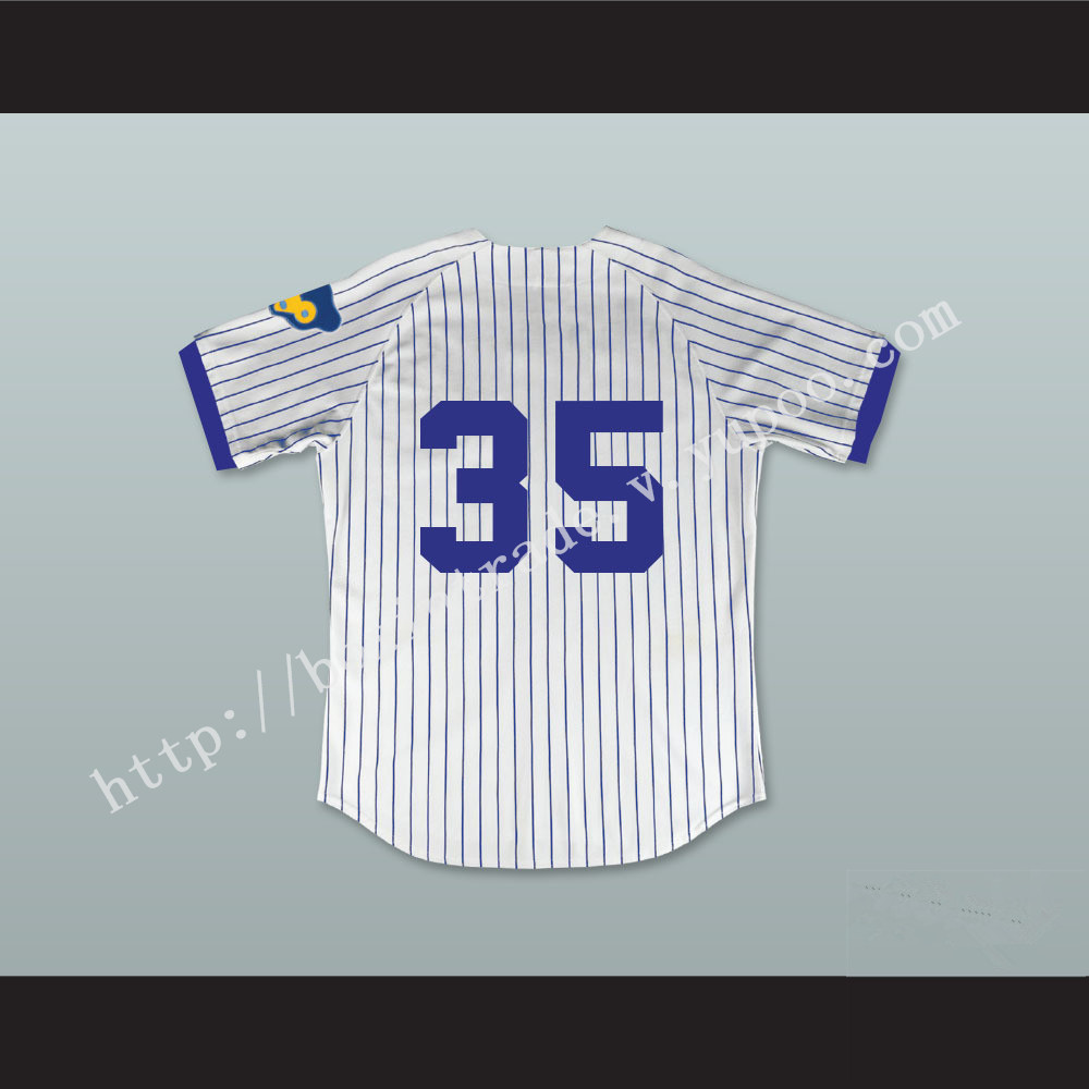 Richard Pryor Montgomery Brewster 35 Pinstriped Baseball Jersey Brewster's Millions