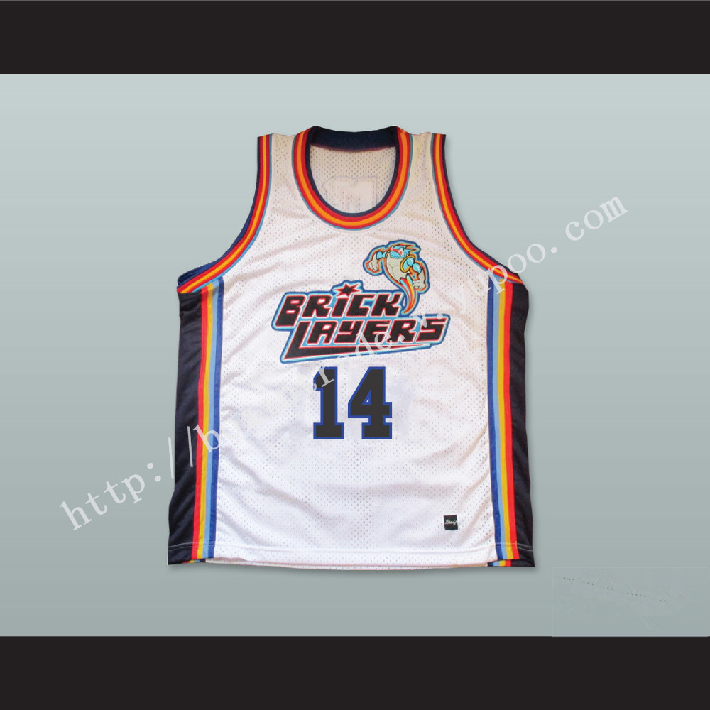 Donald Faison 14 Bricklayers Basketball Jersey Sixth Annual Rock N' Jock B-Ball Jam 1996