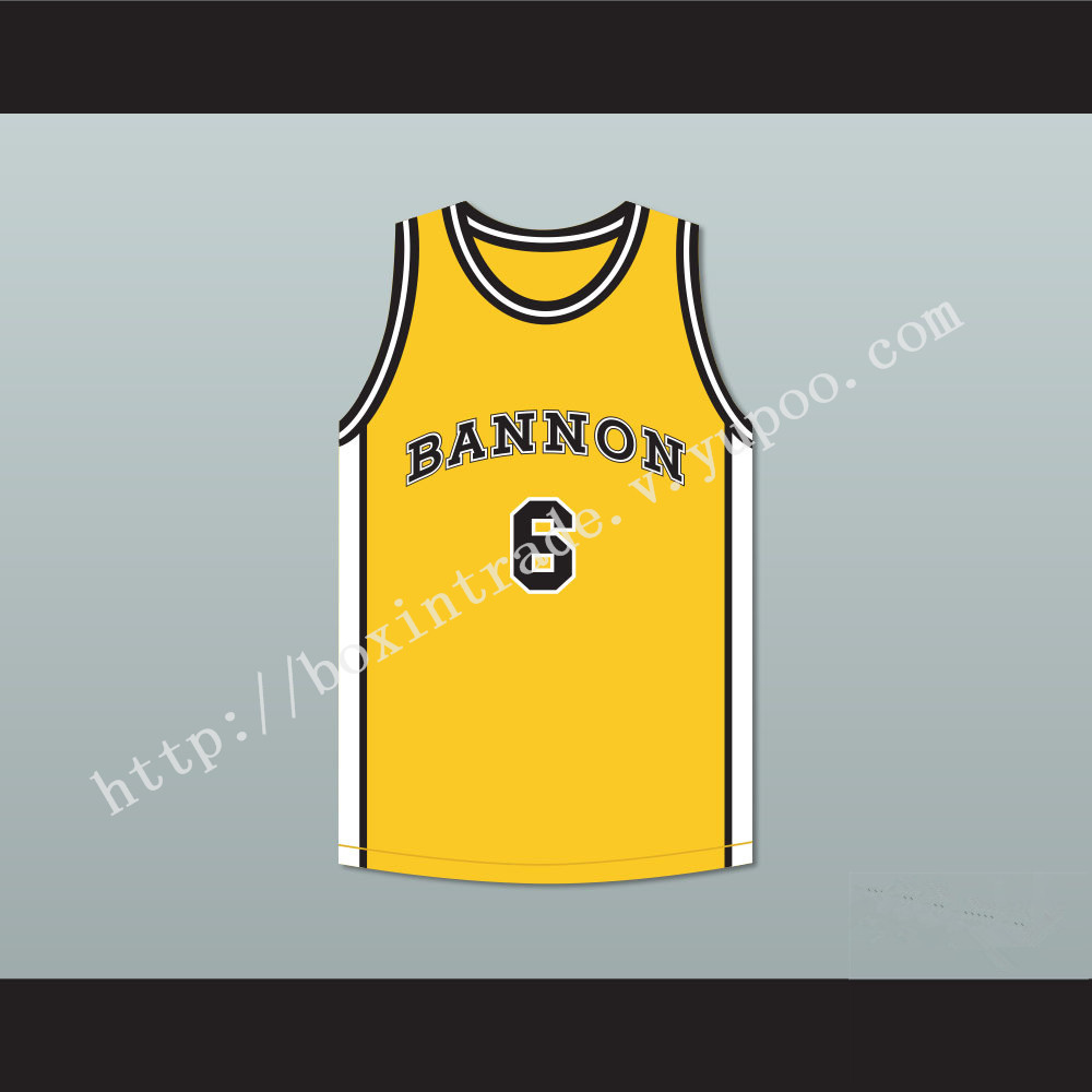 Dante Belasco 6 Bannon High School Basketball Jersey Jeepers Creepers 2