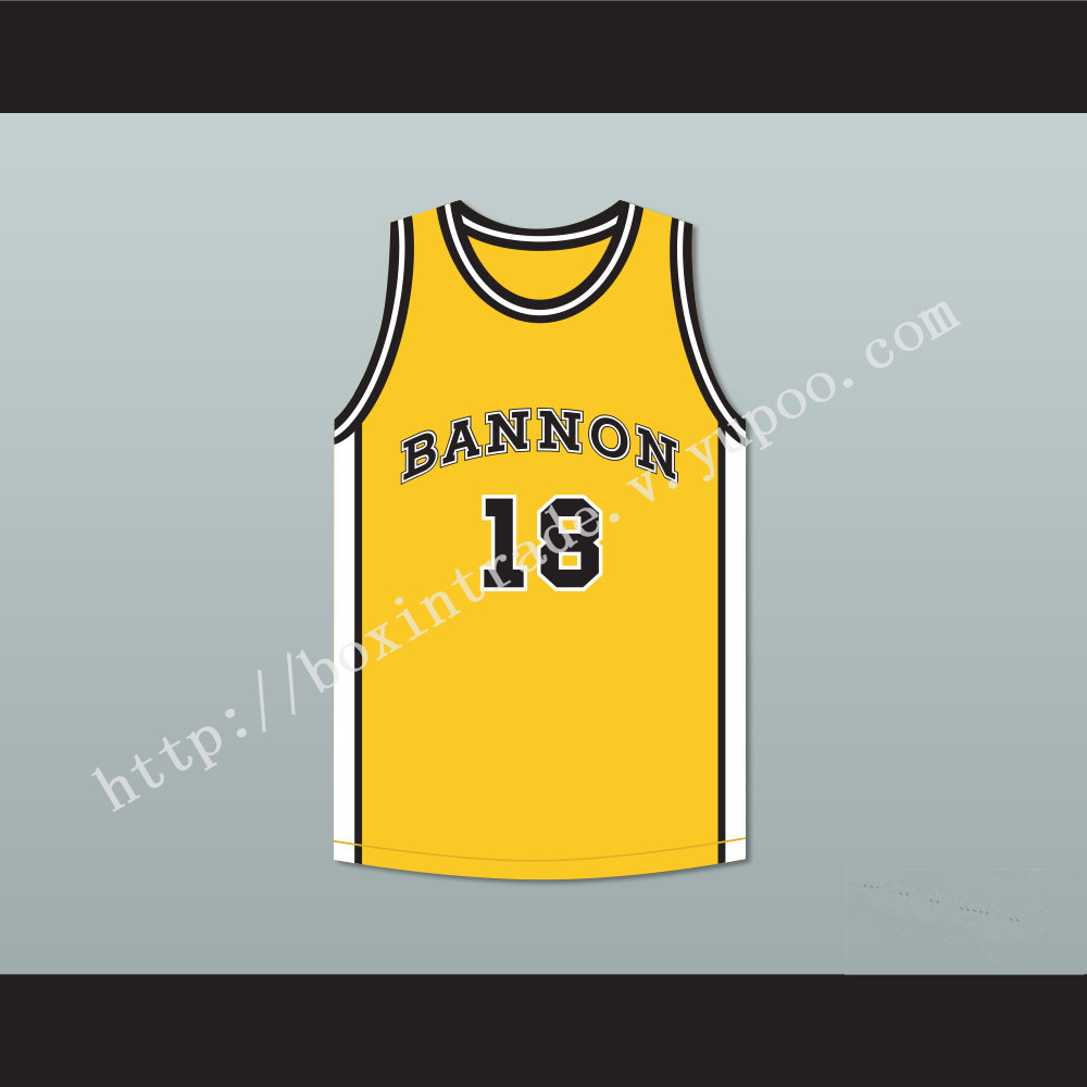 Scott Braddock 18 Bannon High School Basketball Jersey Jeepers Creepers 2