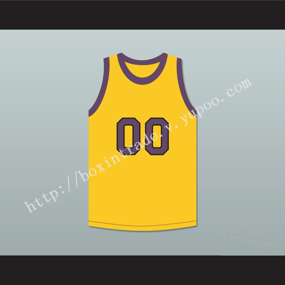 Cole Brown 00 Yellow Basketball Jersey Martin