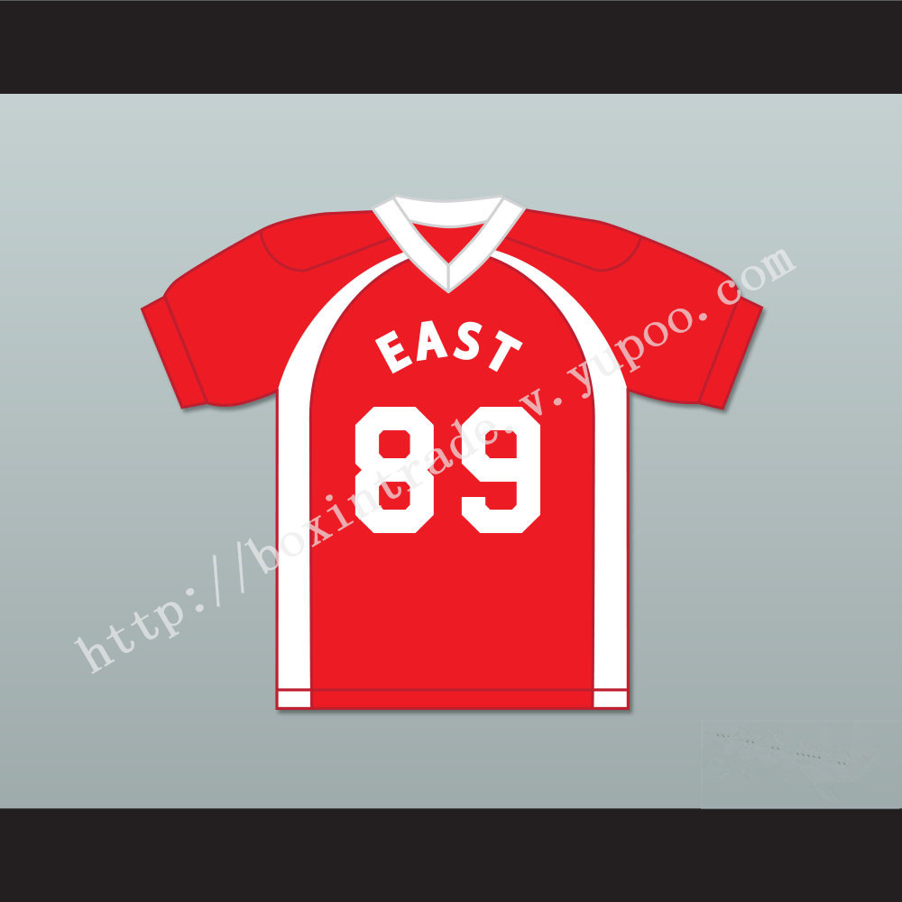 East/West College Bowl Ibrahim Moizoos 89 East Football Jersey Key & Peele